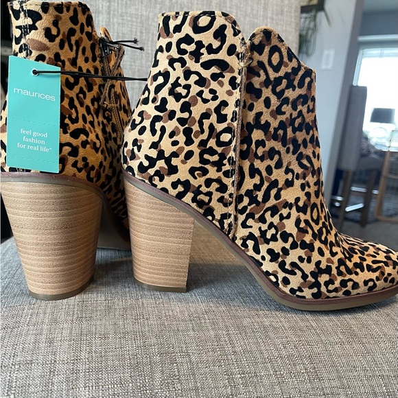 Cheetah booties NWT - Picture 3 of 6
